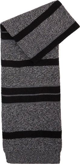 Boston Beanie Ανδρικός Σκούφος με Rib Πλέξη σε Γκρι χρώμα