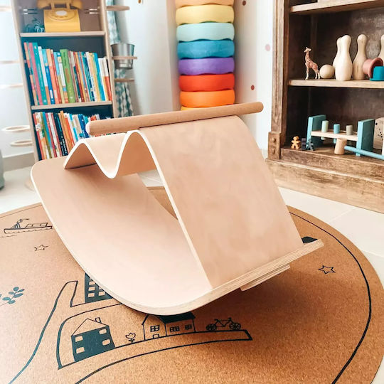Wooden Balance Board Rocking Horse Perfect Arc