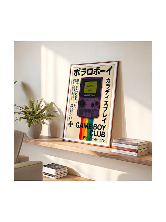 Gaming Poster Game Boy Colour Japanese Edition Gm2403 21cm X 30cm