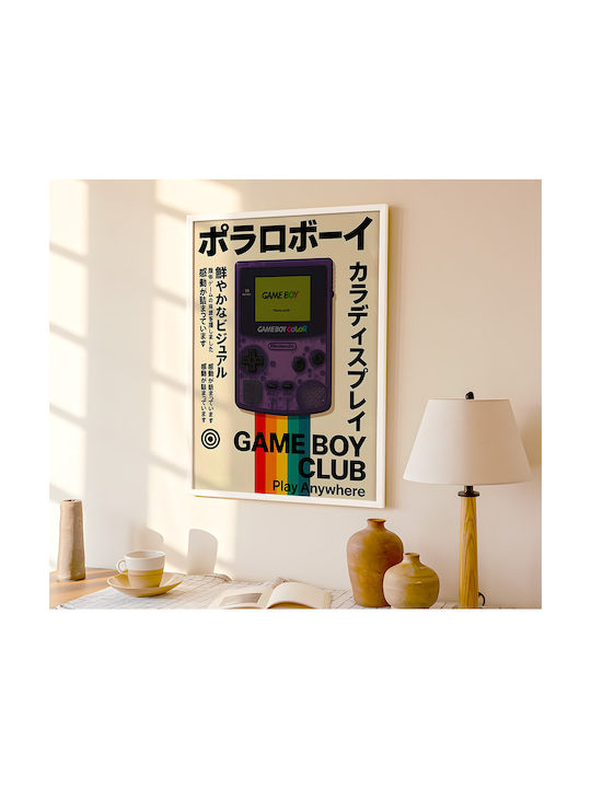 Gaming Poster Game Boy Colour Japanese Edition Gm2403 21cm X 30cm