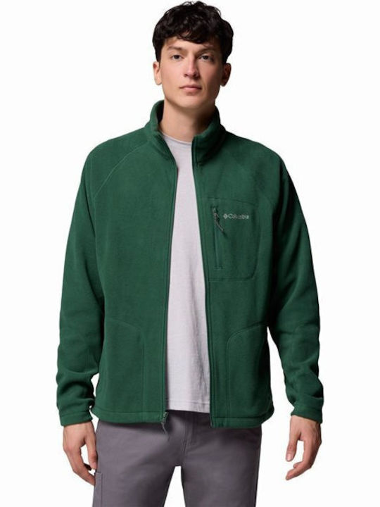 Ανδρική Ζακέτα Fleece Πράσινη