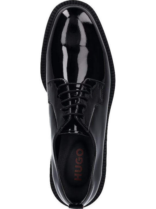 Lysander Men's Leather Dress Shoes Black