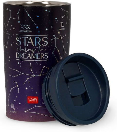 Legami Milano Hot Cold Stars Ποτήρι Θερμός 275ml Πολύχρωμο