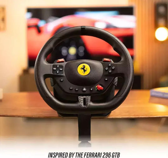 Thrustmaster T98 Ferrari 296 GTB Τιμονιέρα με Πετάλια για PC / PS4 / PS5 με 240° Περιστροφής