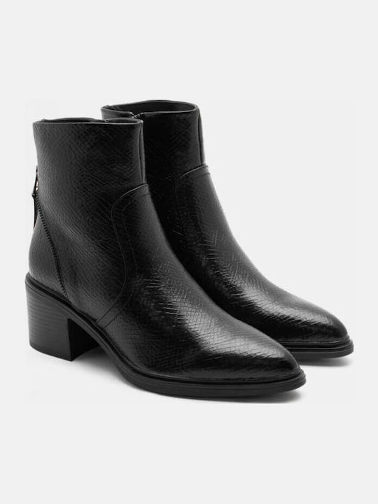 Stiefeletten Damen Schwarz