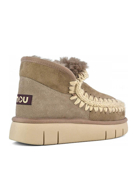Eskimo Wildleder Stiefeletten Damen Gray