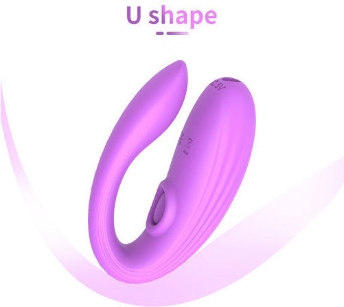 Ophelia's Dream Vibrator for Couples with Remote Control Purple