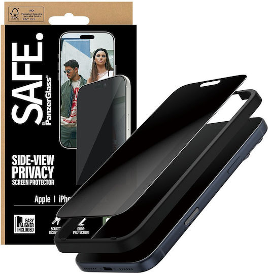 Safe By Panzerglass Privacy Screen Protector Iphone 17 Pro Max Ultra-wide Fit W Easyaligner