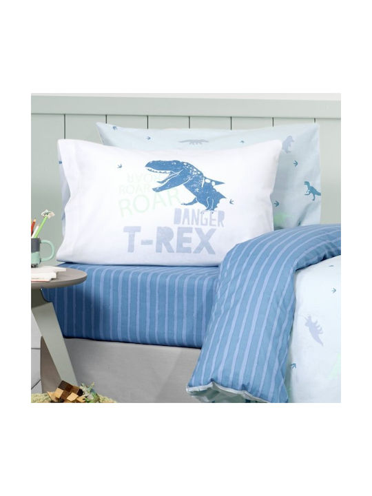 Nima Sheet Set Single Cotton Blue 170x255cm 3pcs