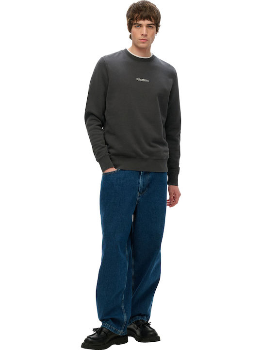 Micro Logo Hanorac Washed Black