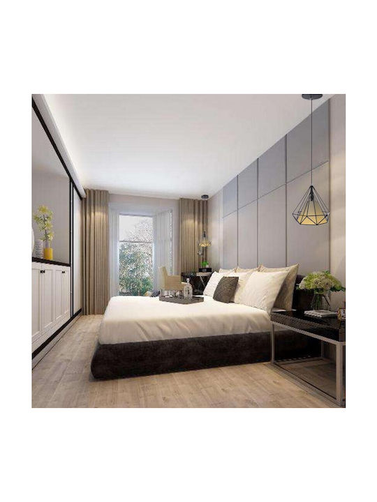 VenCore Pendant Light Black with Socket E27 25x25cm