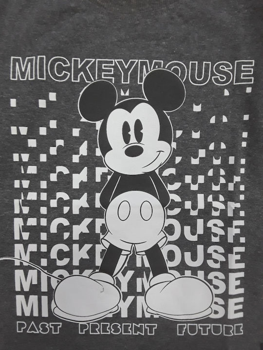 Bluză pentru copii Cu mânecă lungă Gri Mickey