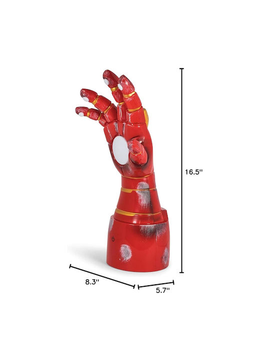 Source – Iron Man Gauntlet Lamp – Φως Του Ήρωα Στο Δωμάτιό Σου