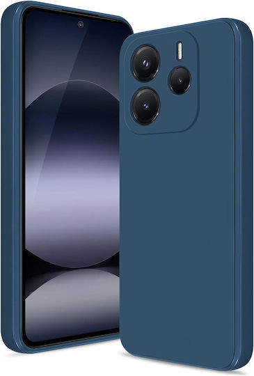 Matt Back Cover Silicone 1.5mm Navy Blue (Redmi Note 14 4G)