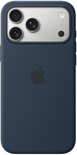 Apple Silicone Case with MagSafe Back Cover Σιλικόνης Midnight (iPhone 17 Pro Max)
