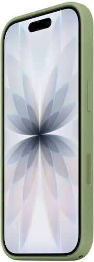 Apple Silicone Case with MagSafe Back Cover Σιλικόνης Light Moss (iPhone 17)