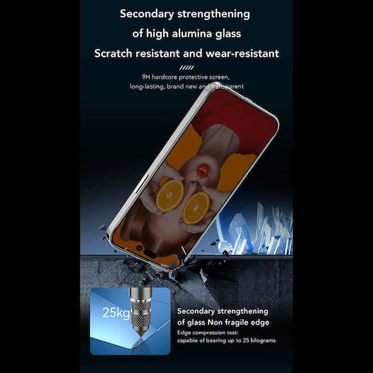 Anank 2.5D Privacy Screen Protector iPhone 16 Pro Max Black
