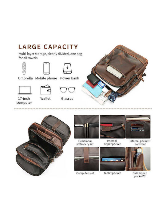 Cardinal Rucksack Wasserdicht 35Es Braun