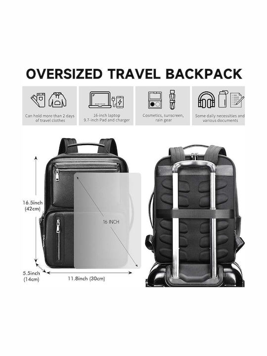Cardinal Backpack Αδιάβροχο 17lt Μαύρο