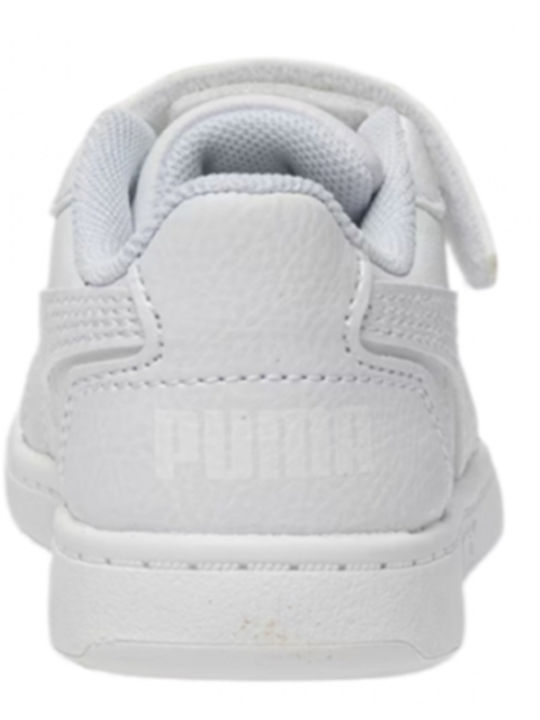 Ac+ Inf Kids Sneakers with Scratch White