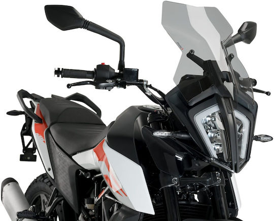 Puig Motorcycle Windshield & Windscreen Tinted Visor for KTM 390 Adventure 20414H