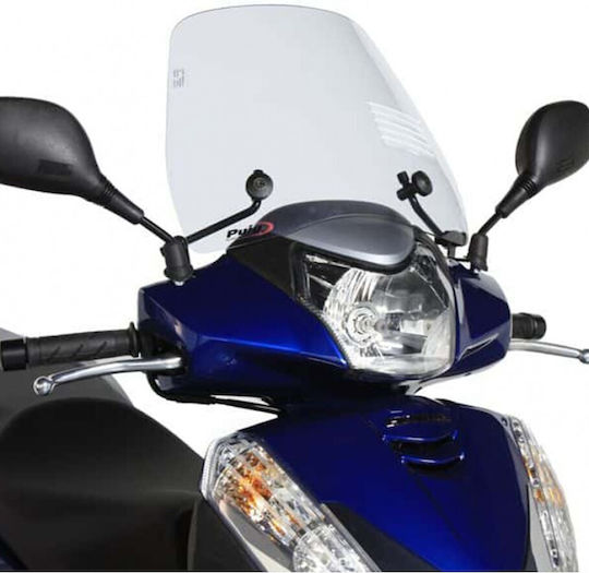 Puig Прозрачна козирка Мотоциклет за Honda Скупи / SH 300 5848W