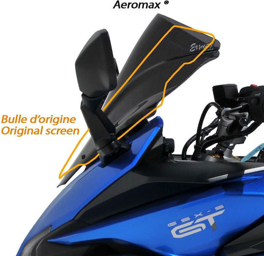 Ermax Getöntes Visier Motorrad für Ducati GT 1000 0704Y89-03