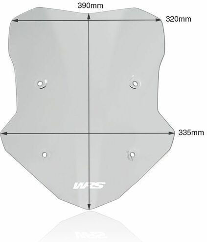 WRS Прозрачна козирка Мотоциклет за BMW F 900 XR за Honda XR BM058F