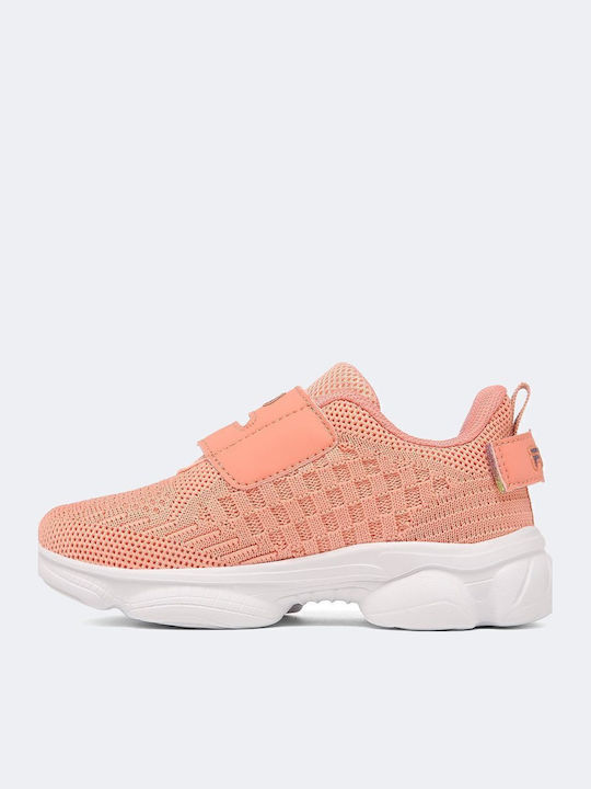 Memory Musha Παιδικά Sneakers Ανατομικά με Σκρατς Πορτοκαλί