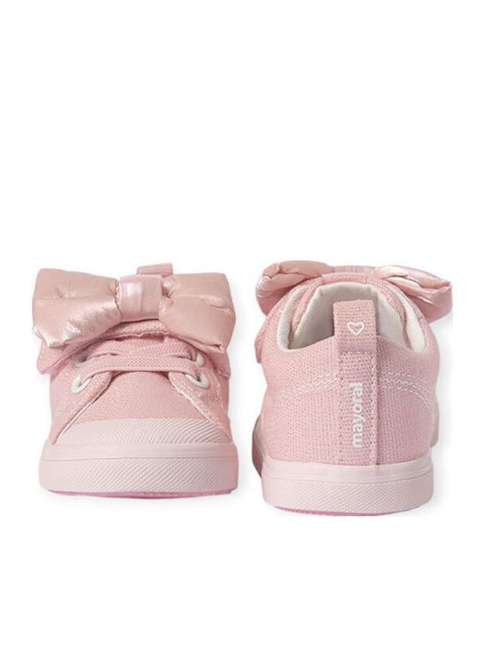 Παιδικά Sneakers με Σκρατς Ροζ