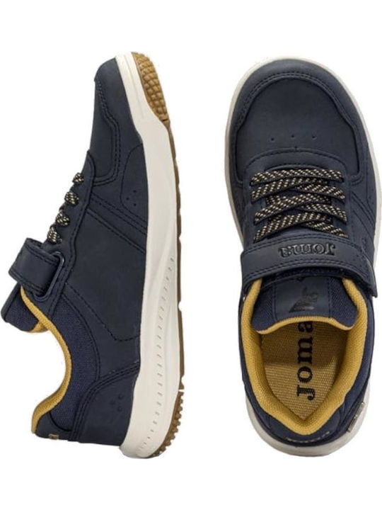 Παιδικά Sneakers με Σκρατς Navy Μπλε