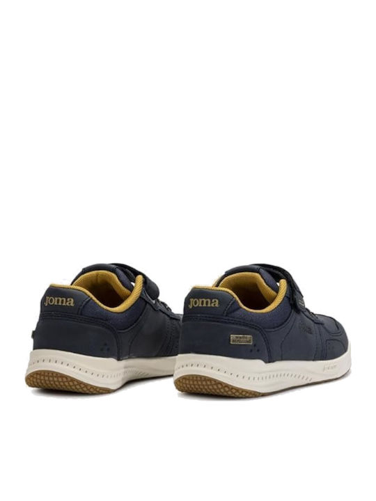 Παιδικά Sneakers με Σκρατς Navy Μπλε
