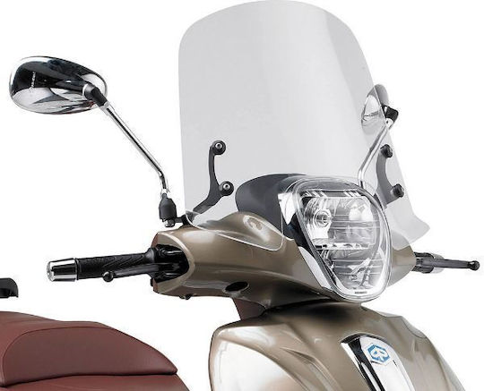 Givi Motorcycle Windshield & Windscreen Installation Kit for Piaggio Beverly 125 / Beverly 300 2010-2018 A357A