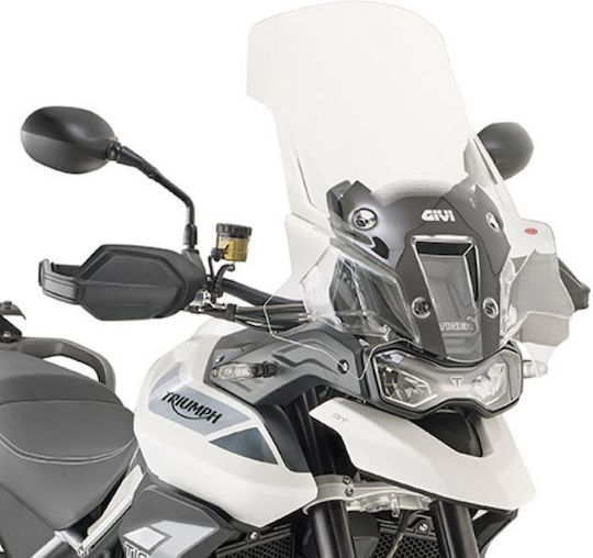 Givi Motorcycle Windshield & Windscreen Transparent Visor for Triumph Tiger 2020-2022 D6415ST