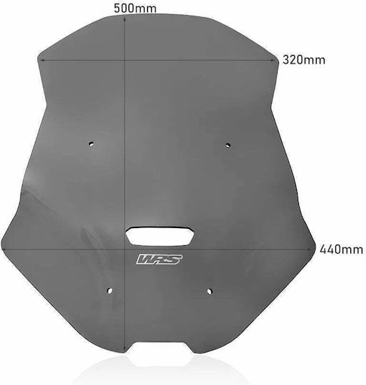 WRS Getöntes Visier Motorrad für Honda ADV 350 HO057FS