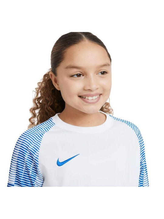 Tricou pentru copii Dri-Fit Alb Academy