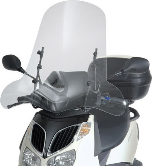 Givi Прозрачна козирка Мотоциклет за Aprilia Спортград 250 за Piaggio Бевърли 125 105A