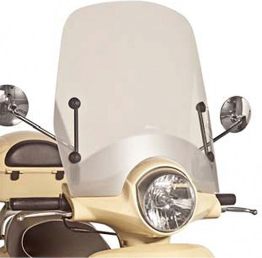 Puig Διάφανη Ζελατίνα Μοτοσυκλέτας για Honda SH 125 / SH 150 για Kymco Agility για Piaggio Liberty 480x510mm 6371W