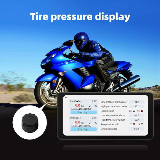 Digital IQ Motorcycle Navigation Display Μοτοσυκλέτας DIQ_PNA_6300_CPA