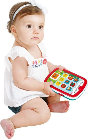 Hola Toys Бебешки лаптоп-таблет Детски таблет с музика, светлина и звуци за 12++ месеца