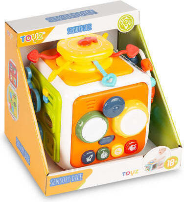 Toyz Activity Cube with Music and Sounds for 18++ Months