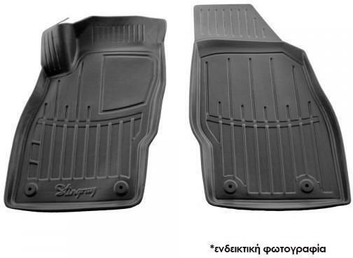 Rubber Raised Sides Car Mats With Fasteners Citroen Berlingo Ii 2008-2018 Peugeot Partner Ii 2008-2018 Race Axion 2 Pieces 5016012