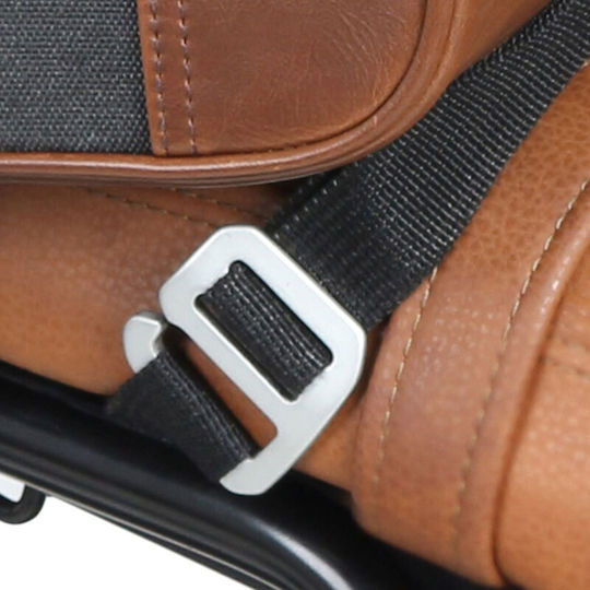 Shad SR28 Cafe Racer Schwanztasche Motorrad-Softtasche 27Es in Braun Farbe