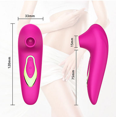 Ophelia's Dream Toys Clitoral Sucking Vibrator Pink 10gm-283pnk