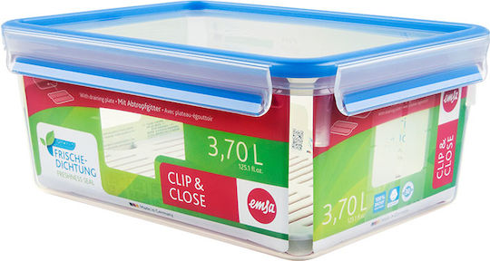 Emsa Clip Cutie pentru Mâncare Plastic Albastru 26.3x26.5cm 1buc