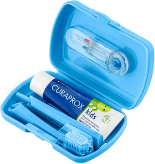 Curaprox Children's Toothpaste Set with Toothbrush for 6+ Years 5 Pieces Mint Flavor 10ml