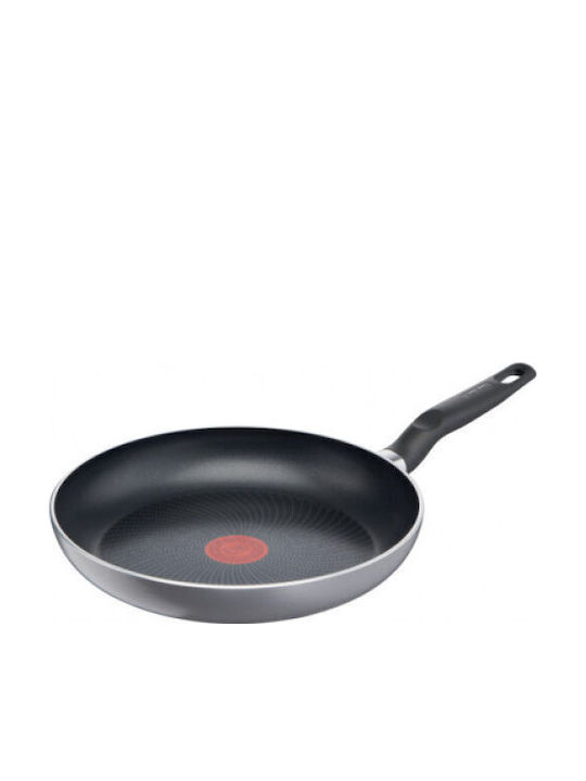 Tefal Super Start Set Of 2 Σετ Τηγάνια από Αλουμίνιο Grey με Αντικολλητική Επίστρωση 2τμχ