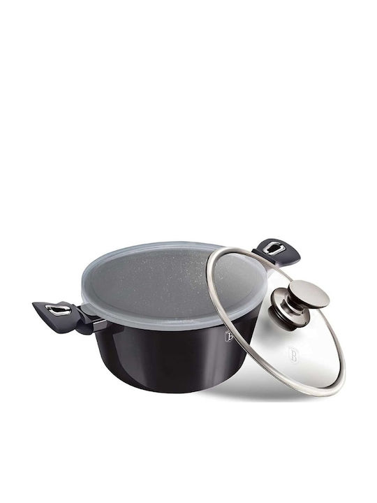 Berlinger Haus Metallic Line Aluminum Cookware Set with Stone Coating 3 Pieces
