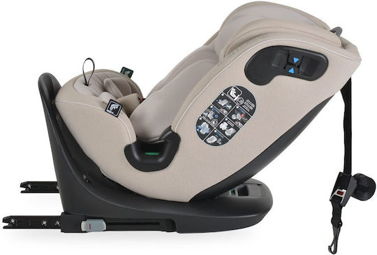Cangaroo GTS Baby Car Seat i-Size with Isofix Sandstone