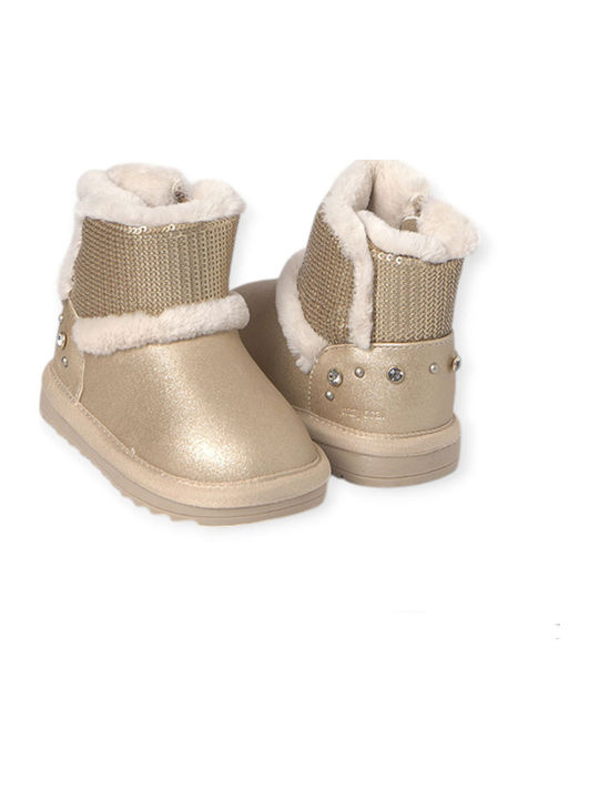 Kids Boots Gold